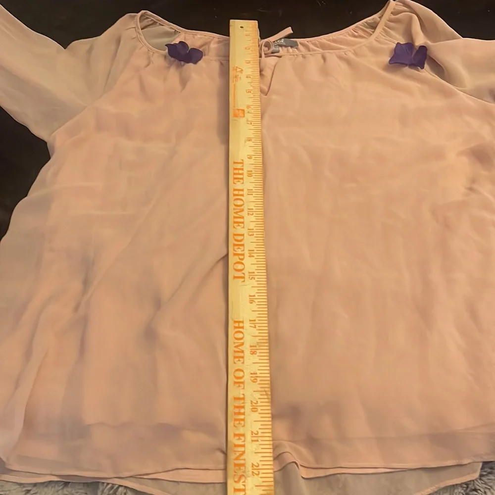 Long sleeve pink blouse - Picture 12 of 12